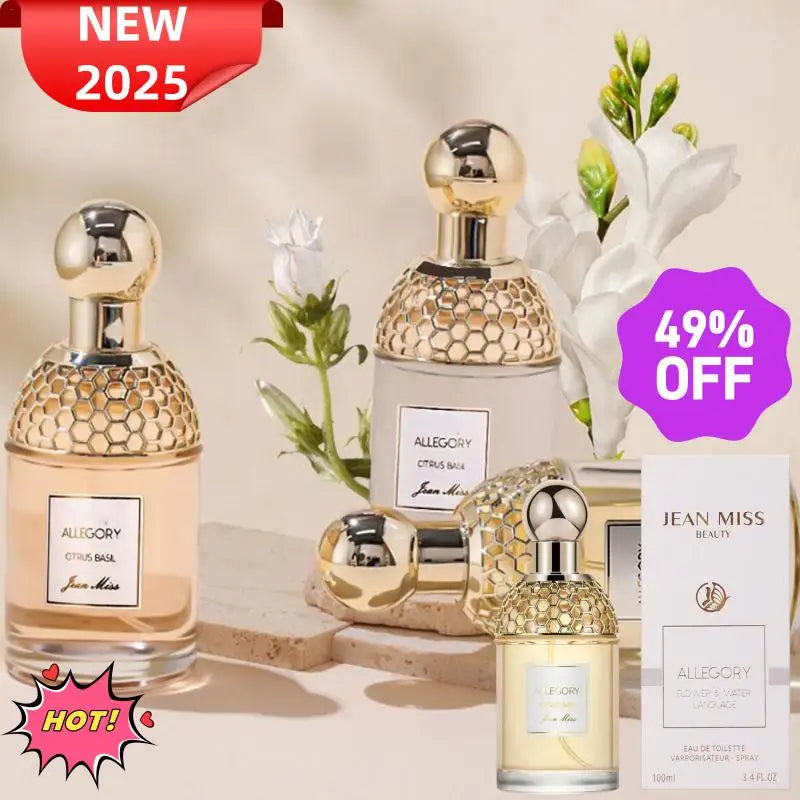2026 Autum New Honeycomb Perfume 100ml Flowers And Plants Parfum Lady's Persistent Fragrance Student's Niche Perfume Gift