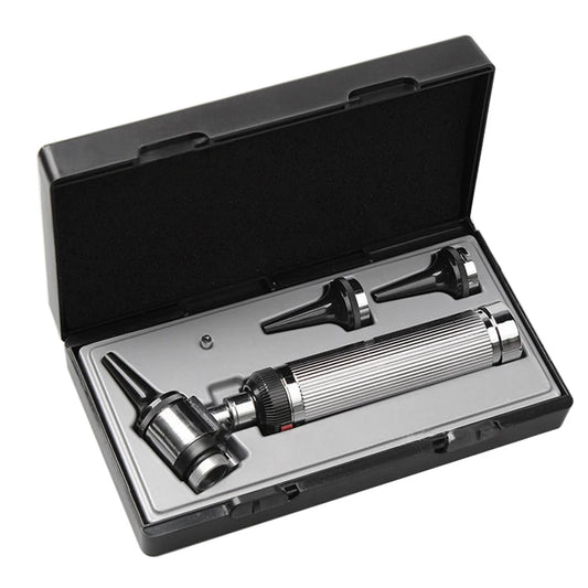 Medical Diagnostic Otoscopio Doctor Physician Endoscope Direct LED Otoscope Ear Examination Device Tool with Speculum Tips B2