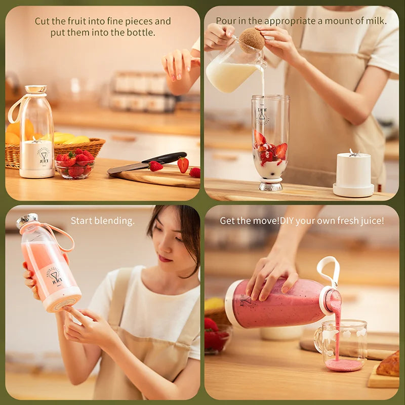 Portable USB juicer Fresh Juice Bottle