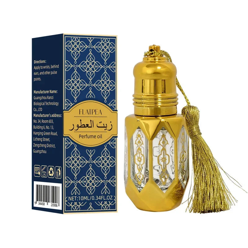 10ML Charming Men Arab Perfumes Portable Rich Floral Fruity Fragrance Essential Oil Lasting árabes Perfume Dateing Parfum hombre